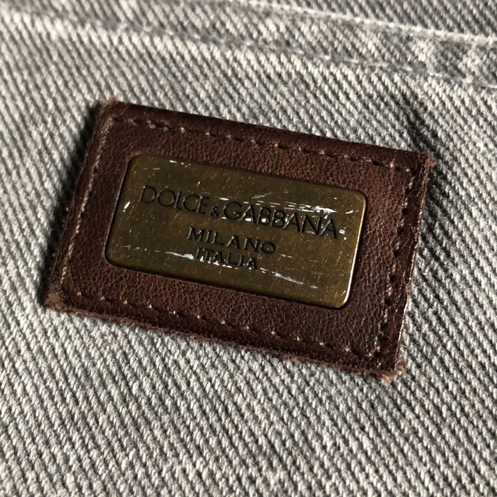 Dolce & Gabbana grey jeans new sz 48